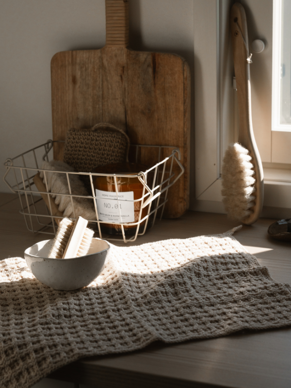 DIY - virkkausohje vohvelipyyhe (ladattava pdf. ohje)