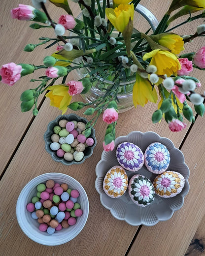 DIY - virkkausohje pääsiäismuna (ladattava pdf. ohje)