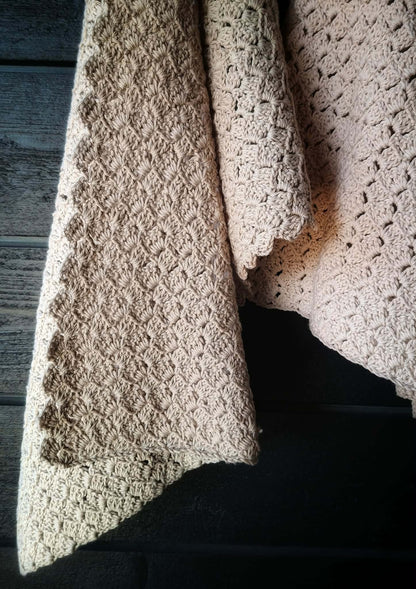 DIY - virkkausohje väre pyyhe (ladattava pdf. ohje)